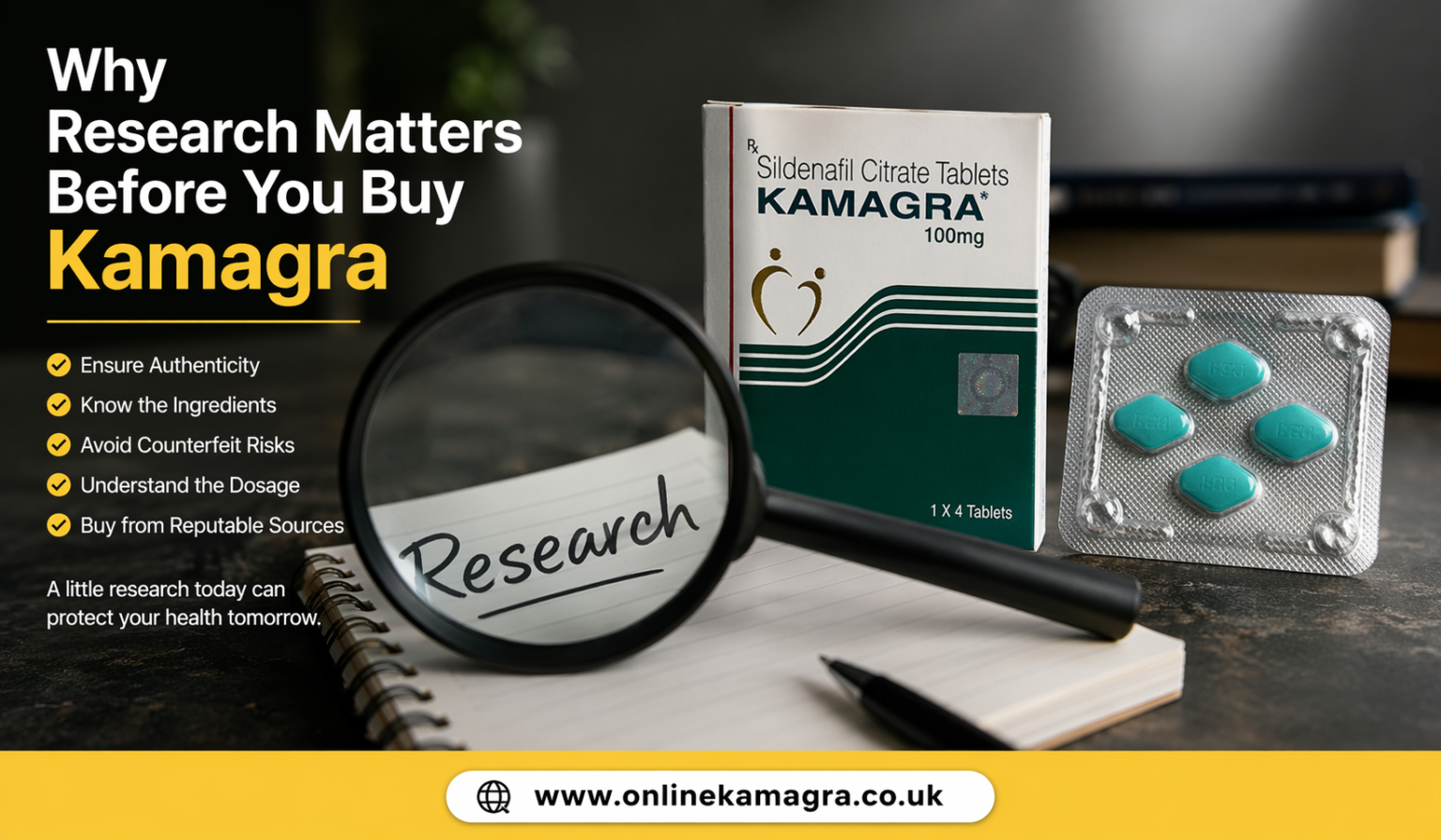 Why Research Matters Before You Buy Kamagra